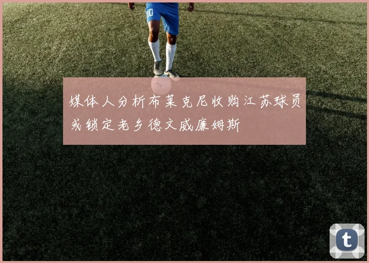 媒体人分析布莱克尼收购江苏球员或锁定老乡德文威廉姆斯